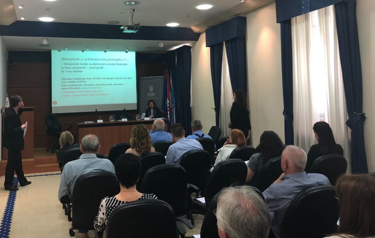Radionica o prednostima arbitražnog rješavanja sporova održana u Županijskoj komori Rijeka