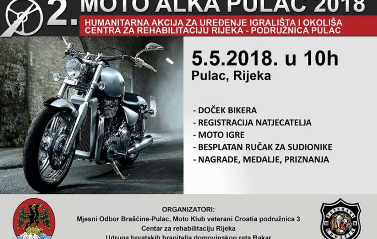 Moto Alka Pulac – Humoristična i humanitarna verzija Sinjske Alke @ Rijeka