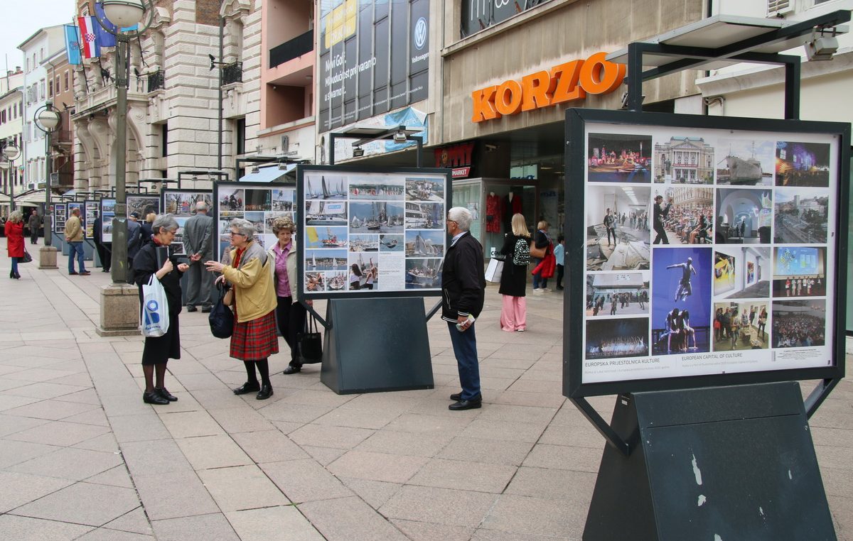 Korzo kao galerija: Izložbom fotografija započela proslava 25. obljetnice Grada @ Rijeka