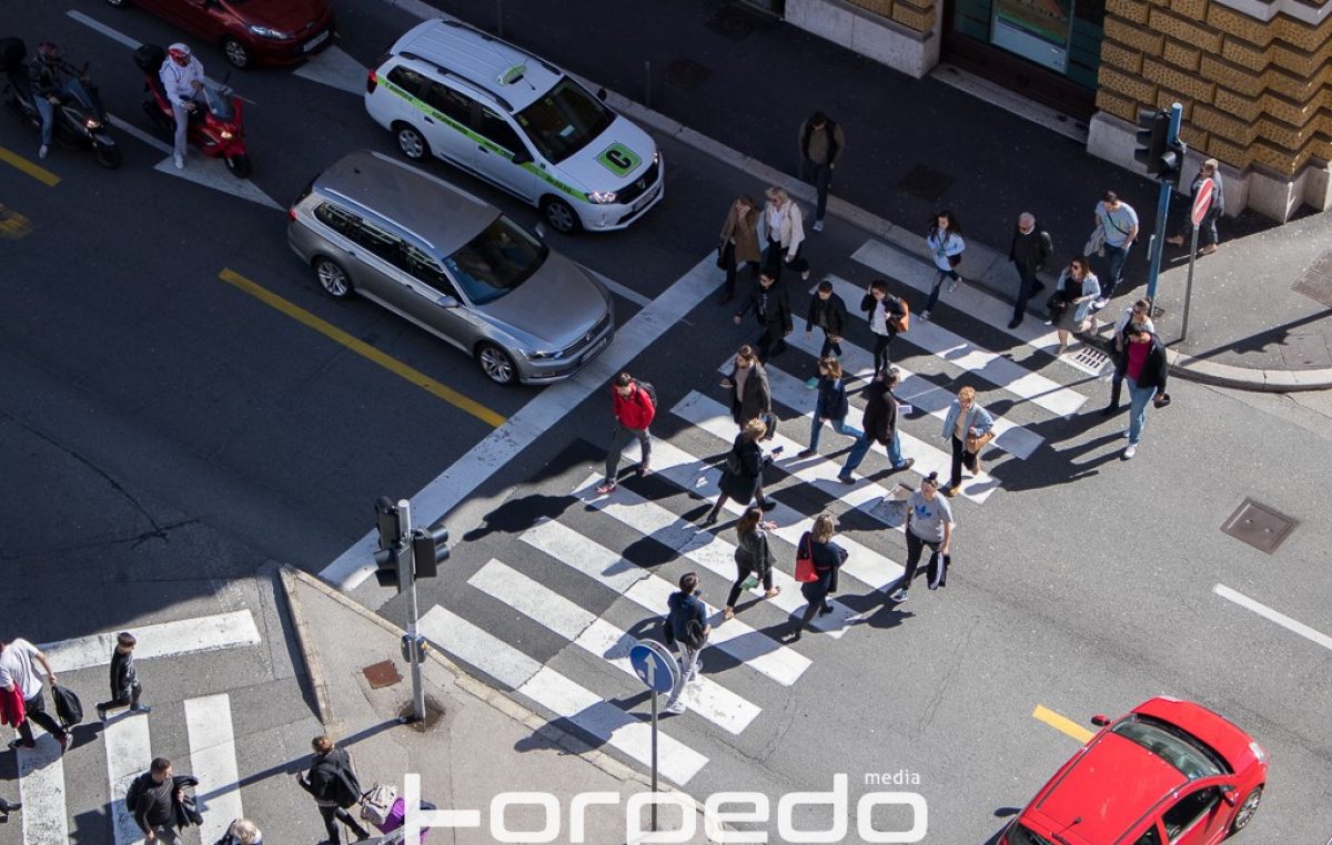 Provedena akcija “Zaštita pješaka u prometu” – Prelazak na crveno, najčešći prekršaj pješaka