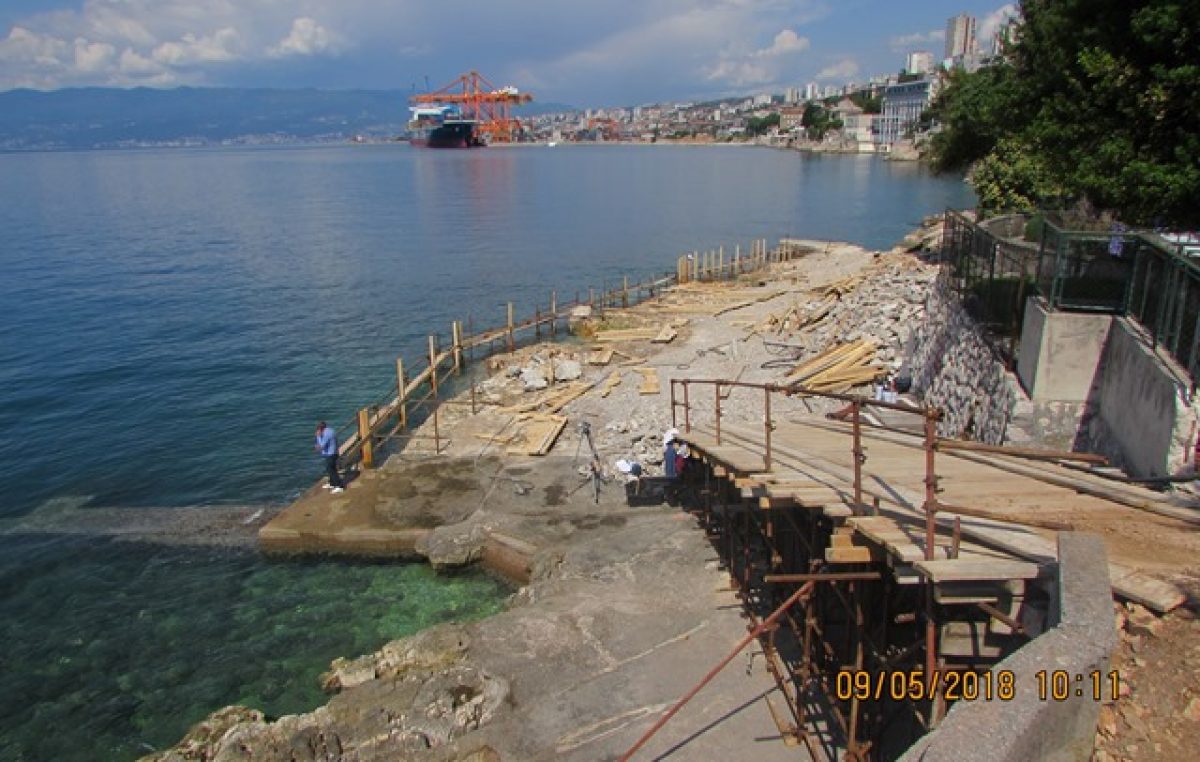 U OKU KAMERE Započela sanacija plaža ispod hotela Park na Pećinama @ Rijeka