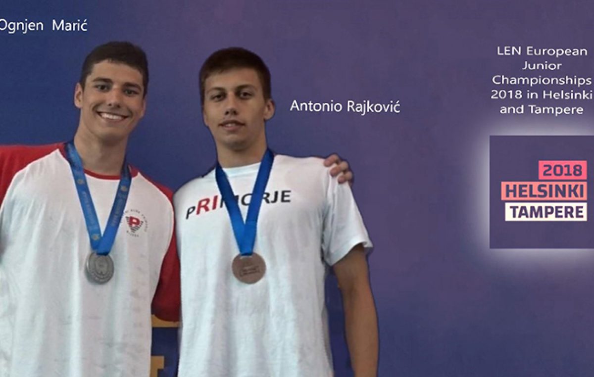 Europsko juniorsko prvenstvo u plivanju: Ognjen Marić isplivao državni rekord