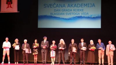 Svečana sjednica Gradskog vijeća: Dodijeljena javna priznanja Grada Rijeke
