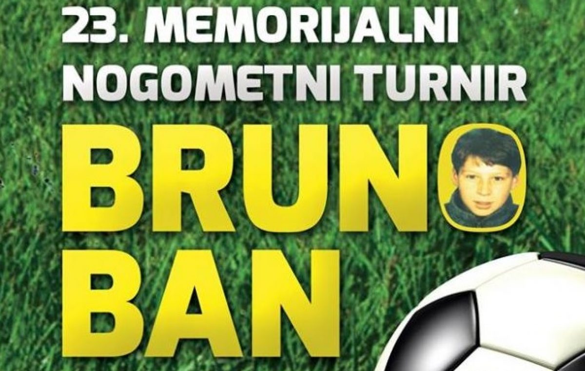 23. memorijalni turnir Bruno Ban na rasporedu ovog vikenda