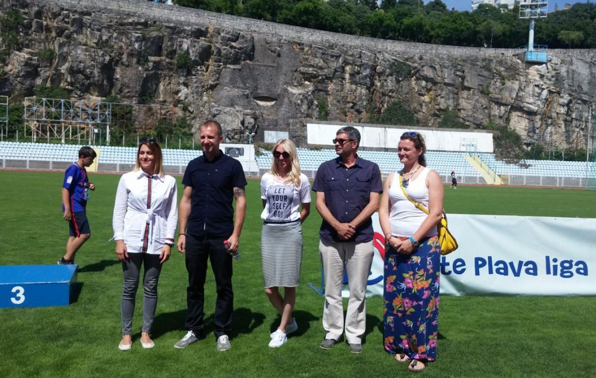 Erste Plava liga – Otvoreno jedinstveno dječje sportsko natjecanje  na stadionu Kantrida @ Rijeka