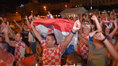 FOTO, VIDEO: Erupcija veselja na Gatu Karoline Riječke – Hrvatska upisala tri boda na početku prvenstva @ Rijeka