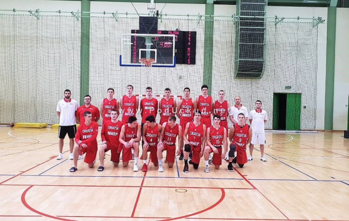 Mlada košarkaška reprezentacija Hrvatske završila sedmodnevne pripreme za Europsko prvenstvo @ Kastav