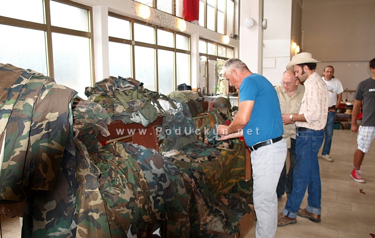 Šesti međunarodni susret kolekcionara militarije – vojne memorabilije, policijskog i vatrogasnog znakovlja ove subote