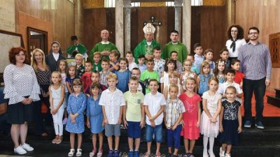 Četvrta generacija prvašića krenula u riječku Katoličku osnovnu školu