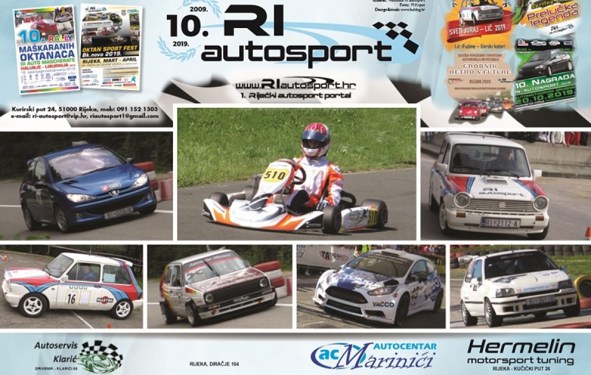 Deset godina uspješnog rada – Autoklub RI autosport uplovio u godinu jubileja