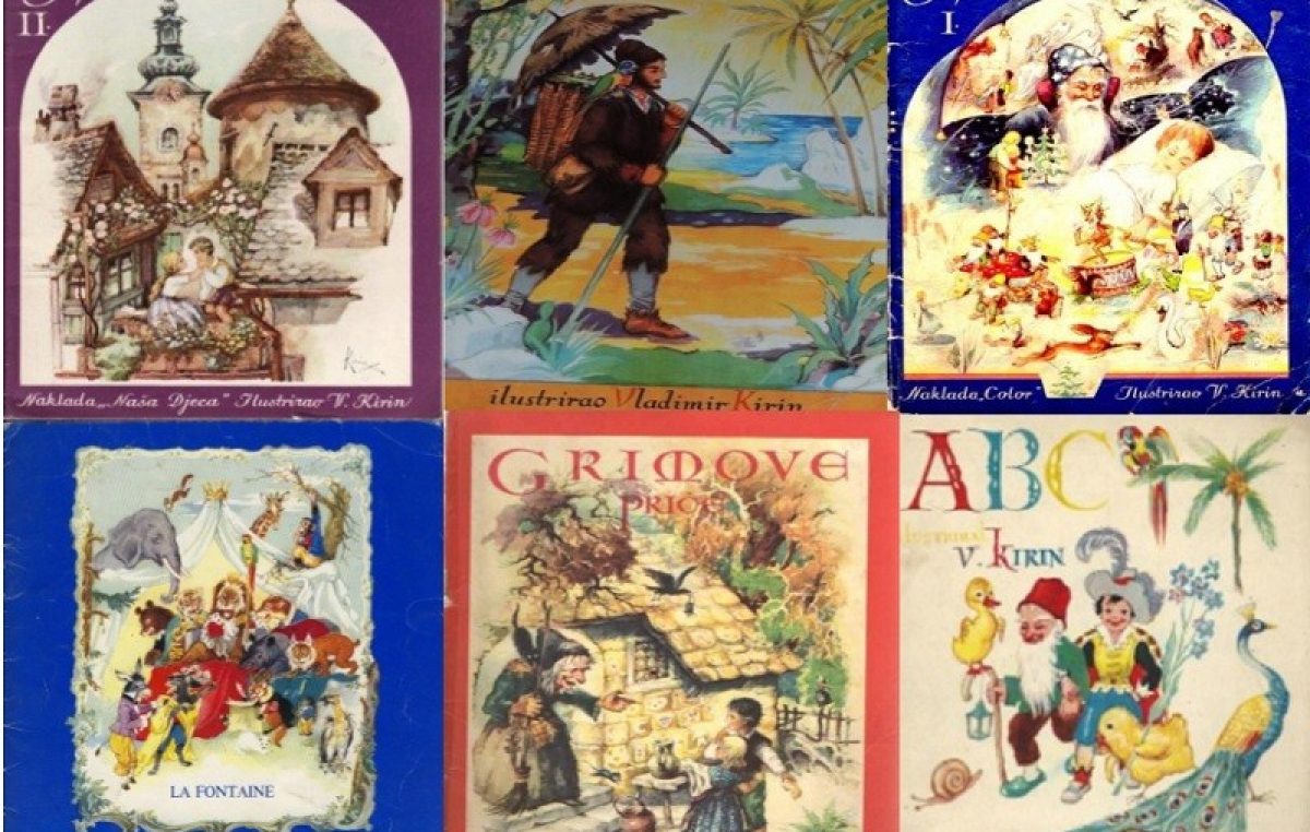 Gradska knjižnica Rijeka organizira akciju prikupljanja slikovnica i knjiga poznatog ilustratora Vladimira Kirina