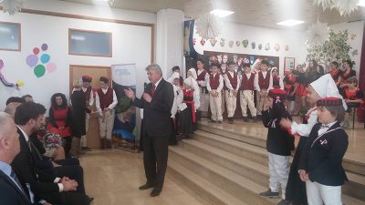 Župan Komadina sa suradnicima posjetio obnovljenu Osnovnu školu u Novom Vinodolskom