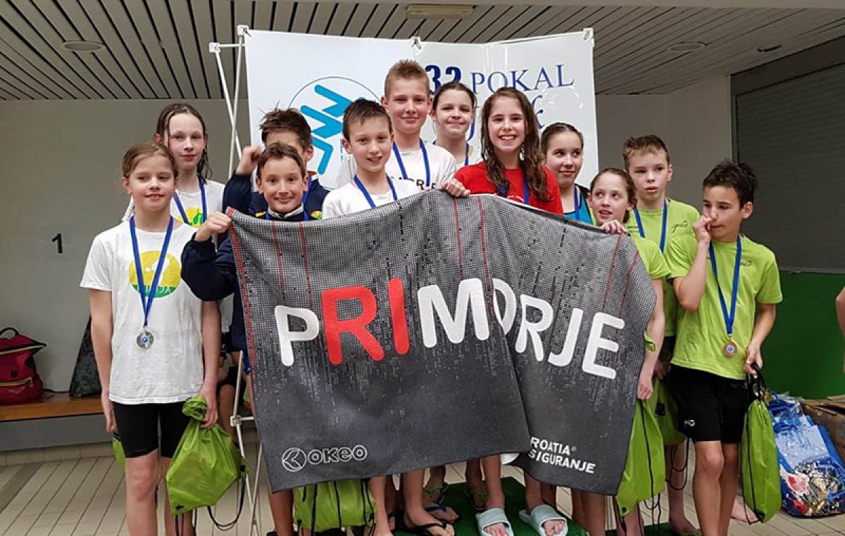 Najmlađi plivači Primorja CO osvojili Pokal Ježek