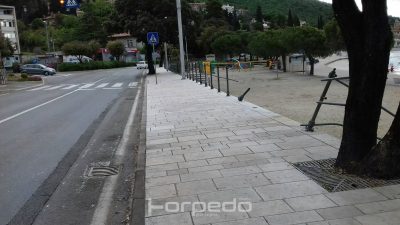 Crna prometna večer – Auto sletio na plažu Ičići, drugi izazvao sudar kod sportske dvorane Opatija