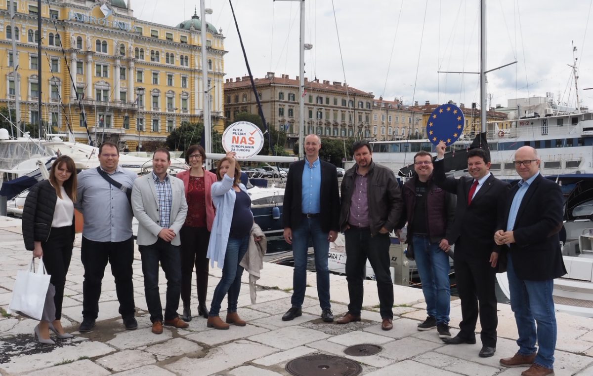 Kandidati liste Pametno i Unija Kvarnera: Rijeka kao grad znanja, poduzetništva i inovacija
