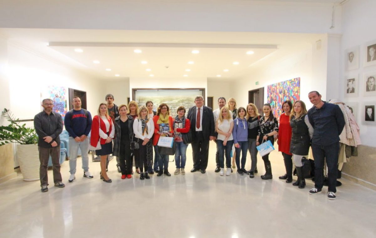 Sudionici Erasmus+ projekta „Mladi poduzetnici u akciji“ u posjetu Rijeci