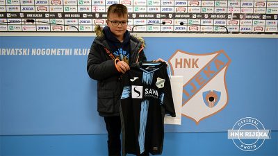 VIDEO Razgovor s Davidom Ljubojevićem, najmlađim dobitnikom dresa u nagradnoj igri HNK Rijeka