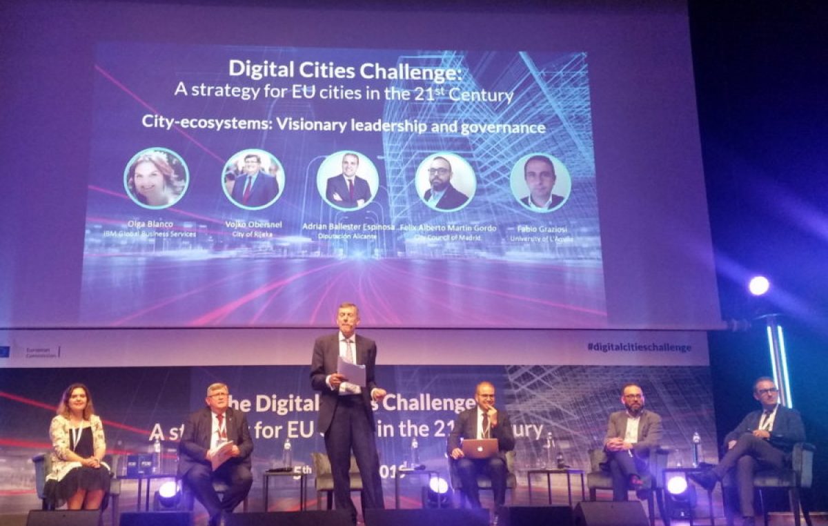 Gradonačelnik Obersnel sudjelovao na konferenciji EU projekta „Digital Cities Challenge“