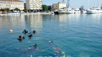 Akcija čišćenja podmorja Riječke luke