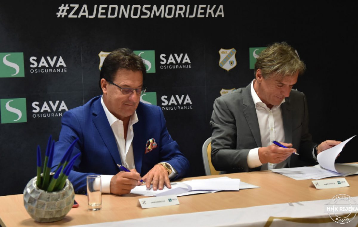 HNK Rijeka i Sava osiguranje produžili suradnju na još četiri sezone