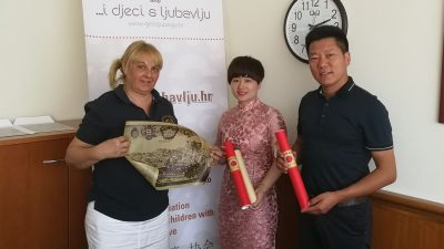 Delegacija iz kineske pokrajine Jiangsu posjetila Rijeku i sastala se s udrugom ‘…i djeci s ljubavlju’