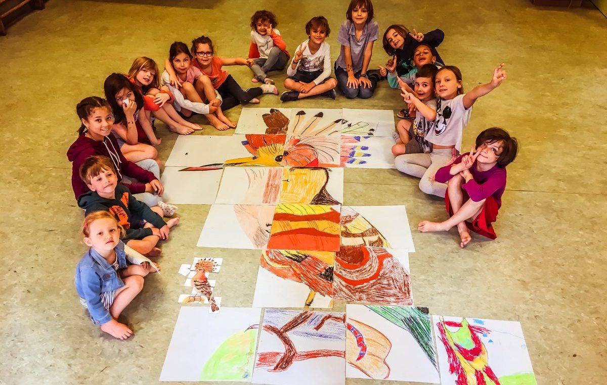 Tobogan predstavalja Puzzlodrom – Dječji radovi stvorit će veliku razglednicu koja će biti poslana u svijet