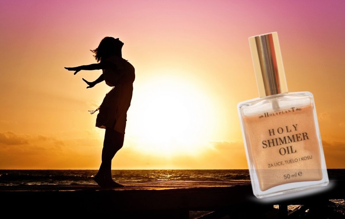 Sjajno ulje za blistavo ljeto: Holyplant Shimmer oil dubinski hrani kožu nakon izlaganja suncu