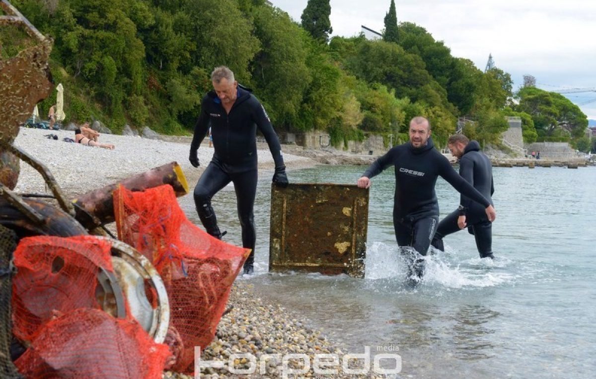 FOTO/VIDEO Eko Prasac VII – Održano sedmo izdanje eko akcije čišćenja podmorja @ Kantrida