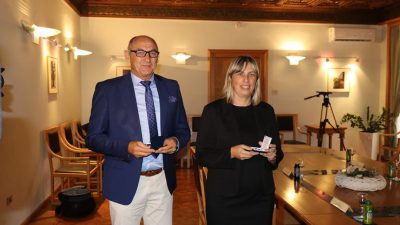 Gradonačelnik Rijeke primio dobitnike nagrade “Ivan Filipović” Branka Rafajca i Patriciju Nikolaus