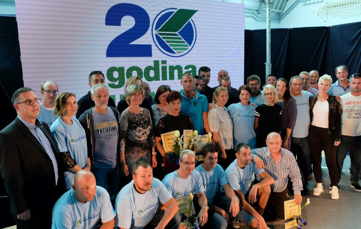 Komunalno društvo Kostrena proslavilo 20 godina rada i nagradilo najbolje djelatnike
