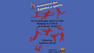Ove nedjelje na Omladinskom igralištu humanitarni dan “Zajedno u sportu”