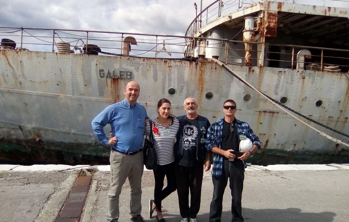 Josip Kukuljan i Ivona Milinović spriječeni da se ‘ukrcaju’ na Galeb: ‘Očito da se prava slika o brodu krije od javnosti’