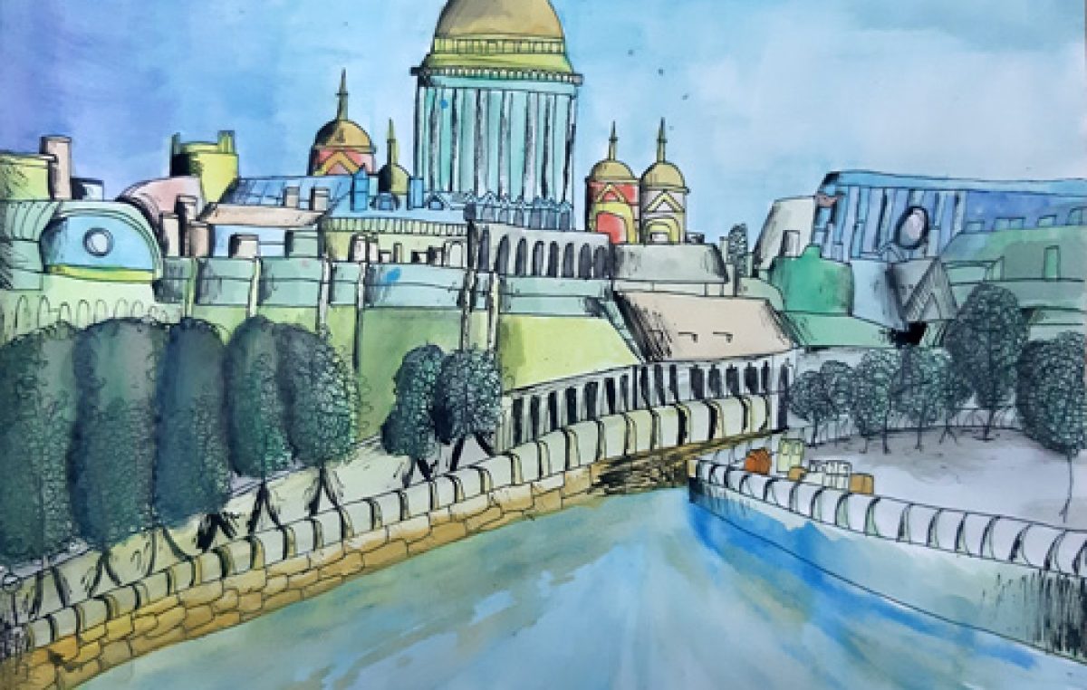 Radovi riječkih učenika na Međunarodnom dječjem slikarskom natječaju na temu „Slikam Sankt Petersburg”