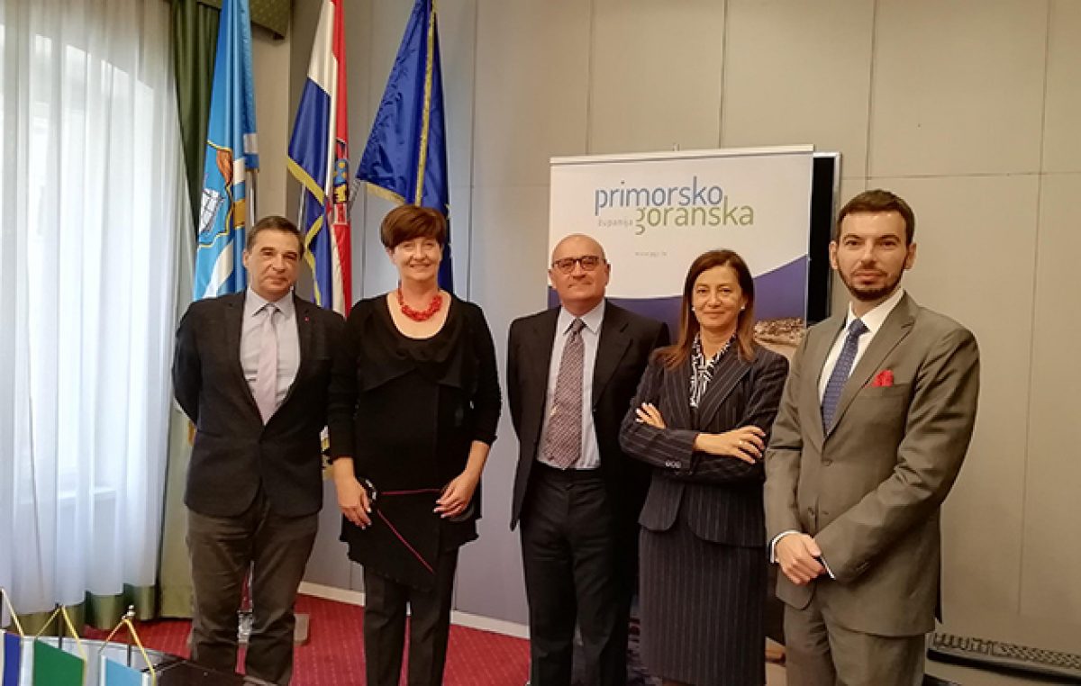 Delegacija Ministarstva vanjskih poslova Talijanske Republike posjetila Primorsko-goransku županiju