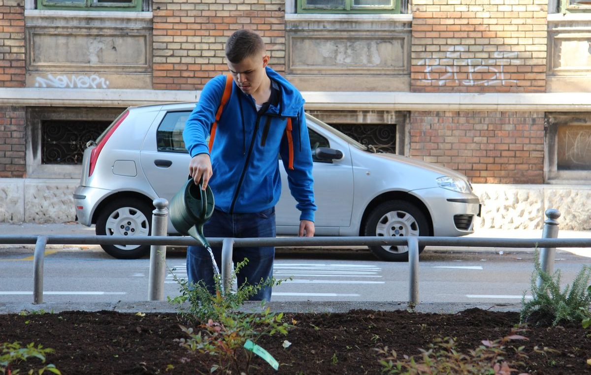 Zelenilom protiv asfalta – Sušačani posadili bilje u čast botaničara koji je na Sušaku ozelenio 45 tisuća “kvadrata”