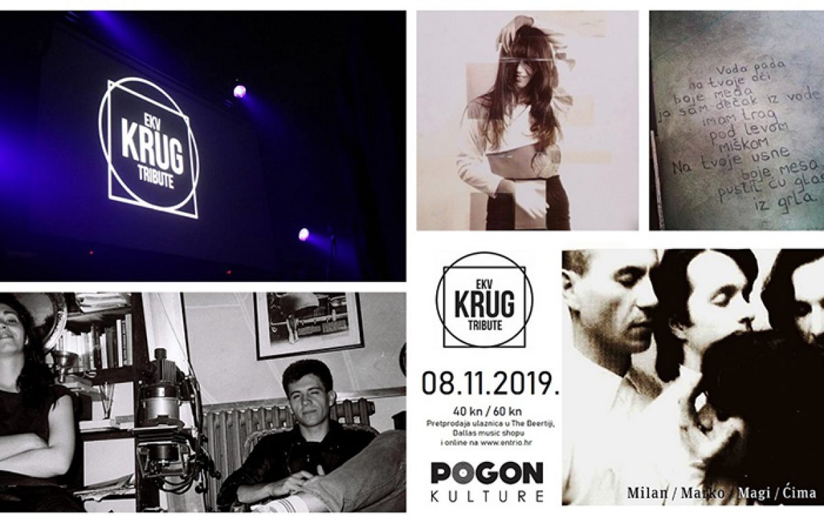 KRUG – official EKV tribute band ovoga petka stiže u Pogon kulture