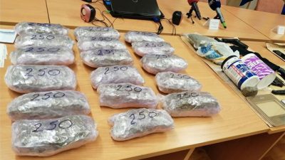 U policijskoj akciji kodnog imena “Kvarner” oduzeto više od 9 kilograma droge