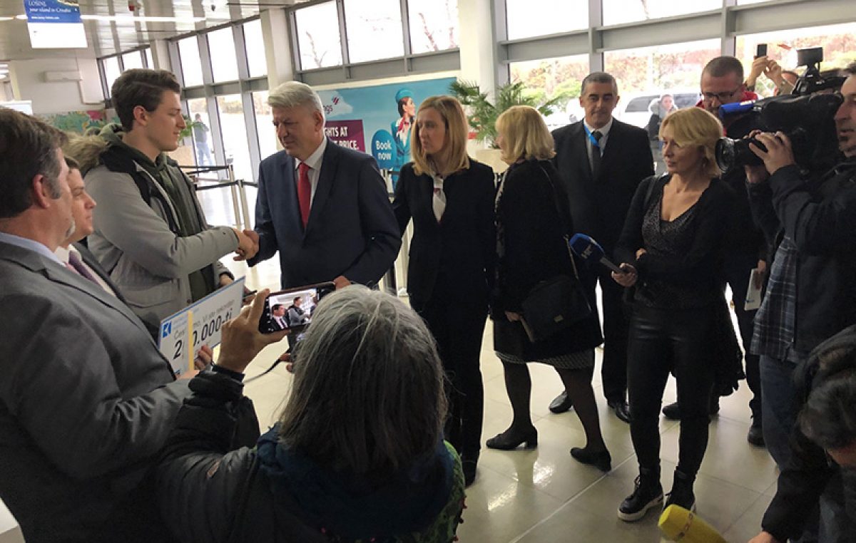Zračna luka Rijeka potpisala Kolektivni ugovor i svečano obilježila brojku od 200.000 putnika