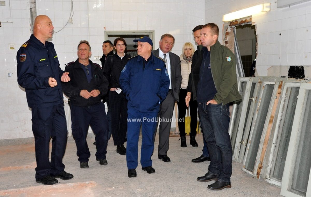 FOTO Radovi vrijedni tri milijuna kuna: Vatrogasci dobivaju bolje uvjete u trening centru Šapjane
