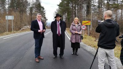 Županija konstantno ulaže u proširenje cestovne mreže: U lokalnu cestu u Vrbovskom uloženo 3 milijuna kuna