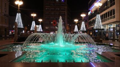 Dovršeni radovi na obnovi fontana na Jadranskom trgu