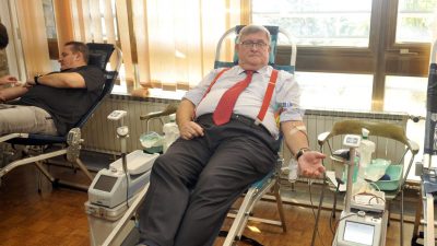 U OKU KAMERE Posljednja ovogodišnja akcija darivanja krvi privukla 28 darivatelja