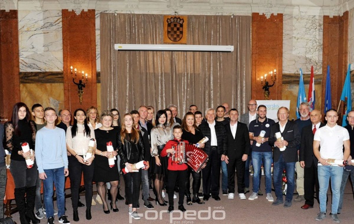 FOTO U Guvernerovoj palači održan prijem za najuspješnije sportaše i klubove Primorsko goranske županije
