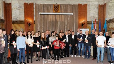 FOTO U Guvernerovoj palači održan prijem za najuspješnije sportaše i klubove Primorsko goranske županije