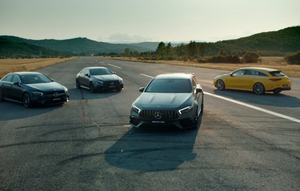 VIDEO Grobnik kao inspiracija za izvrsnost – AMG Mercedes snimio atraktivnu reklamu na grobničkom asfaltu