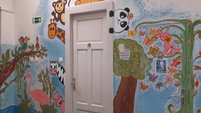 Akcija Veseli zidovi u Dječjoj bolnici Kantrida nastavlja se ove nedjelje