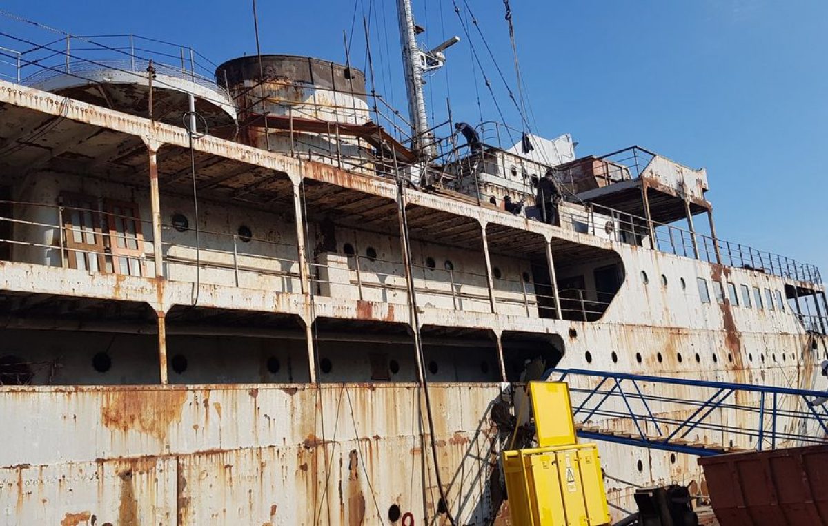FOTO Napreduje obnova broda Galeb, bivša Titova ploveća rezidencija sprema se za novi život muzejskog postava