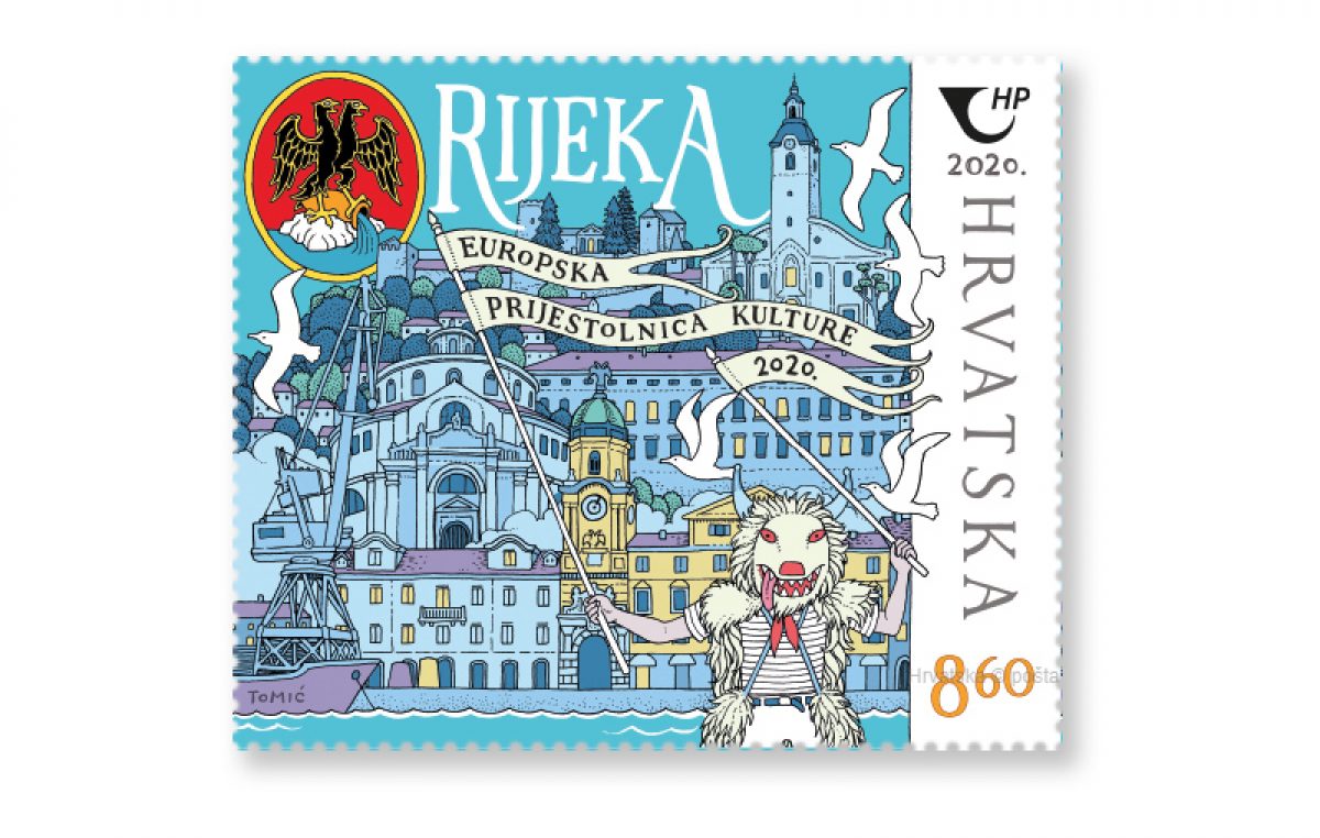 Hrvatska i Irska pošta u opticaj puštaju poštanske marke Rijeke i Galwaya, dviju Europskih prijestolnica kulture