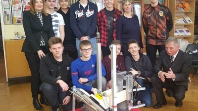 U OKU KAMERE Učenici GAM-a predstavnici Hrvatske na FIRST Robotics Competition u Turskoj