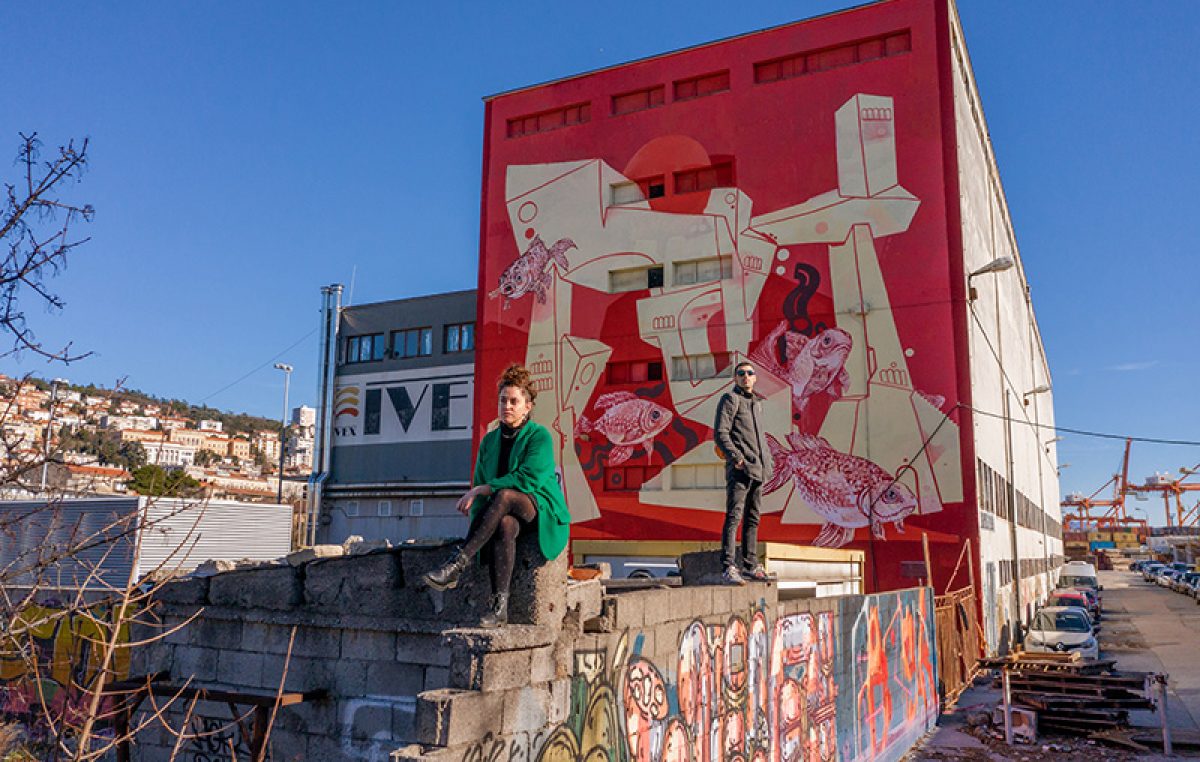 Oslikavanjem fasada u Vodovodnoj i Ružićevoj ulici nastavlja se program Rijeka murala